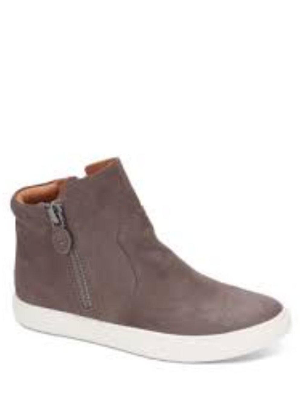 Gentle Souls Kenneth Cole Claire Grey Suede High Top Sneakers 10M